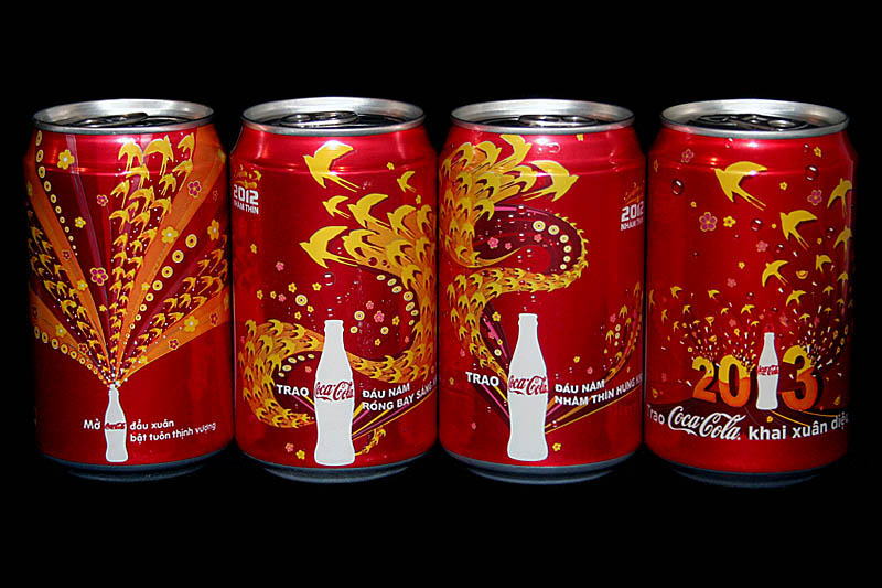 Vietnam New Year Cans
